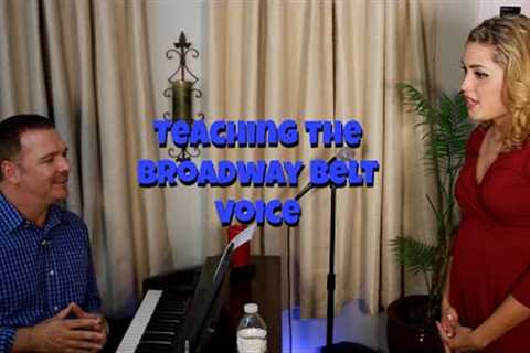 Ep #18 - Teaching The Broadway Belt Voice - Jeff Alani Stanfill