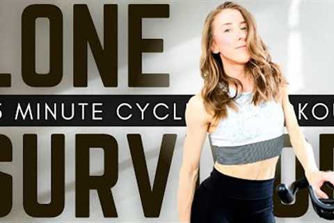LONE SURVIVOR // 45 Minute Spin Class • HIIT Cycling Workout Mash-Up