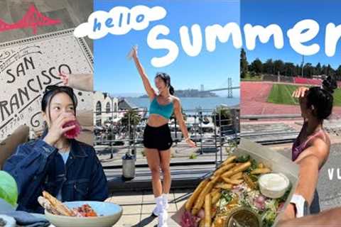 SUMMER WEEK IN MY LIFE | Hybrid Workout Routine + Living in San Francisco! *a productive vlog*