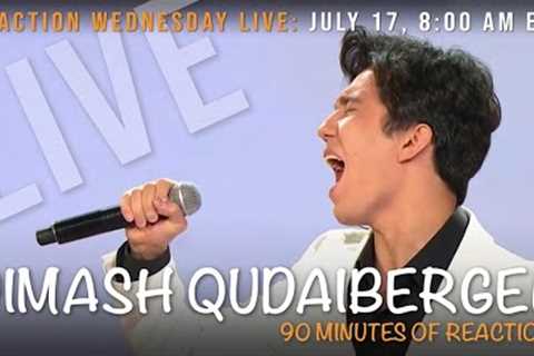 Reaction Wednesday E022: LIVE reaction to Dimash - Passione, Ti Amo Cosi, Mademoiselle Hyde, &amp;..