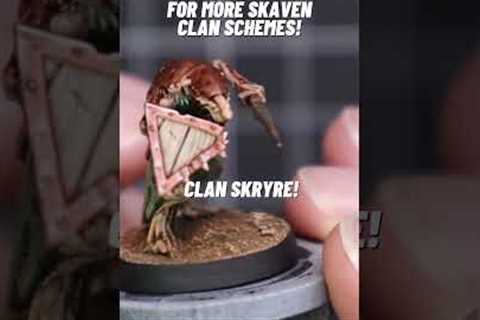 Paint More Skaven Clan Schemes fast!  Moulder, Skryre and Volkn for Age of Sigmar or The Old World!