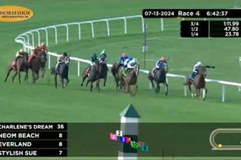 Colonial Downs, Horseshoe Indianapolis, and Lone Star Park Horse Racing Replays on 13 July 2024