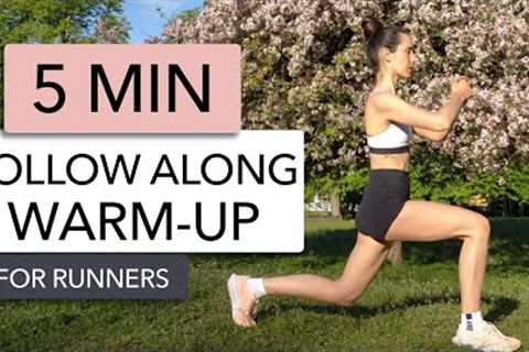 5 MIN WARM UP you need before EVERY RUN!