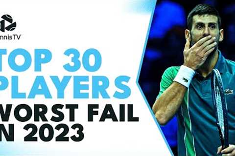 Every Top 30 ATP Tennis Players' FUNNIEST Moment Or Worst FAIL In 2023 🤣
