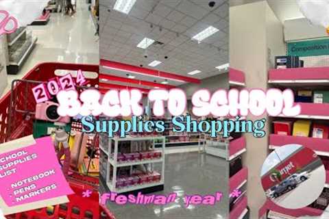 BACK TO SCHOOL SUPPLIES SHOPPING  + haul | Zaria Reagan |