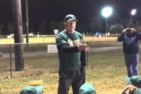 Little League Pregame Speech - Your dad's a loser