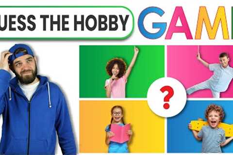 Hobbies Guessing Game | English Vocabulary | English Activity for Kids