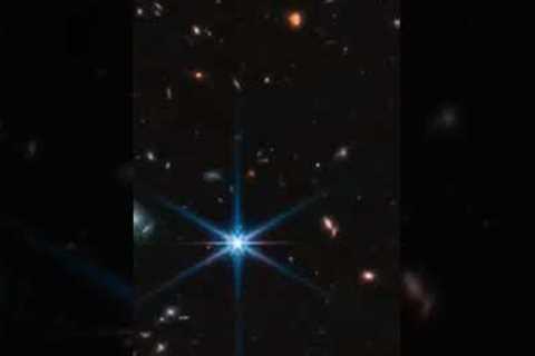 NASA James Webb Telescope Captured This Merging Galaxies #nasa #viral #trending #shorts #short #jwst