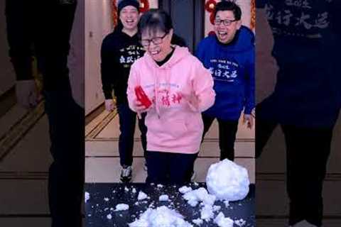 Exciting Snowball Blind Box Challenge, Who Is The Unluckiest Today?! ! #Funny #Partygames