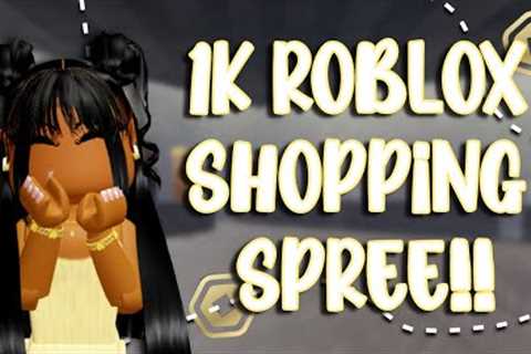 1k Roblox Shopping Spree! | stxr1ana |