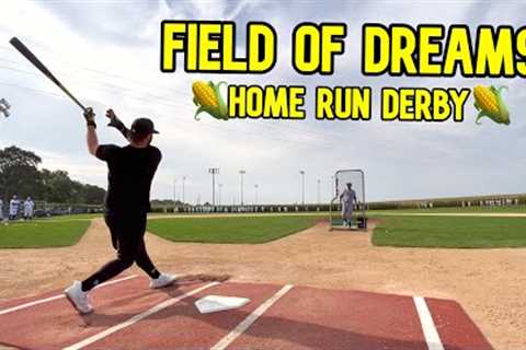 HOME RUN DERBY at the Field of Dreams Movie Site | Baseball Bat Bros