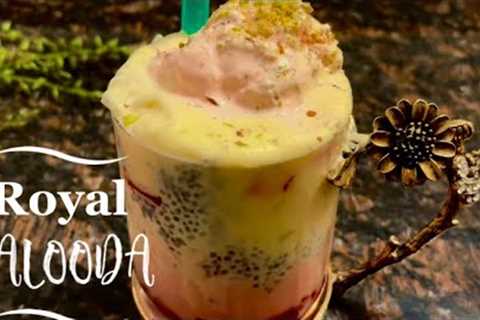 Royal Falooda Recipe by Cooking with Arooj  Ahmad | Famous Kasuri Falooda Recipe❤️