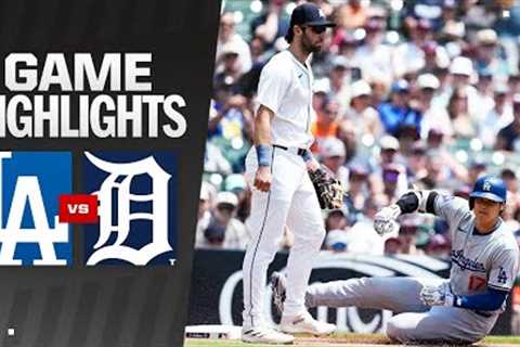 Dodgers vs. Tigers Game Highlights (7/13/24) | MLB Highlights