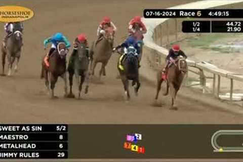 Thistledown, Horseshoe Indianapolis, and Mountaineer Horse Racing Replays on 16 July 2024