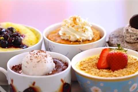 1 Minute Mug Cakes Made in the Microwave (including Vegan, Egg-Free &amp; Gluten-Free Recipes)