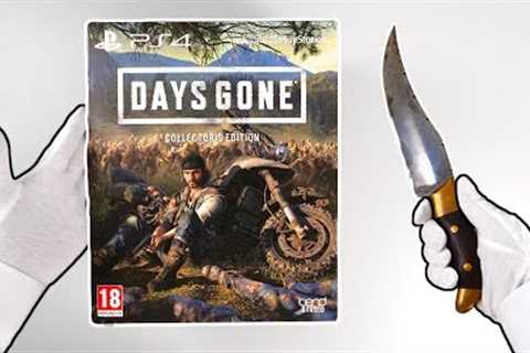 Days Gone Collector's Edition Unboxing - PS4 Pro Gameplay (Playstation 4 Exclusive)