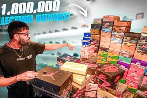 BUYING $1,000,000 WORTH OF SNEAKERS FROM A MILLIONAIRE!!!