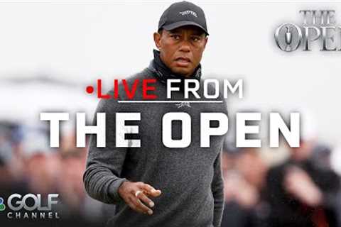 Tiger Woods 'ran into trouble' in Round 1 of The Open | Live From The Open | Golf Channel