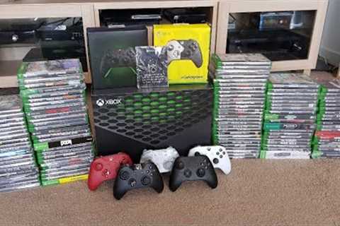 Video game collecting (Ep.60): My Microsoft Xbox One / Series X games &amp; controller collection..
