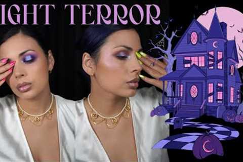 Night Terror Mini Mystery Box Reveal swatches and 2 looks