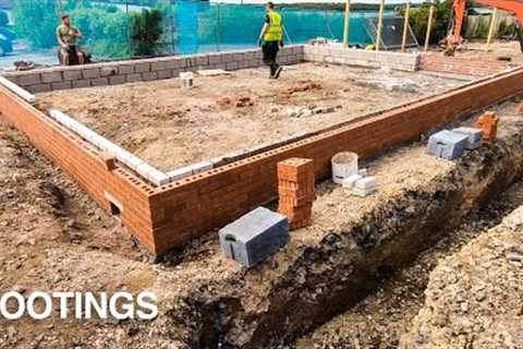 Bricklaying - The Start of Building a Home - Footings part 1