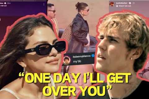 Selena Gomez and Justin Bieber posted similar songs just hours apart