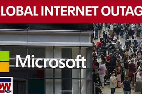 BREAKING: Widespread technology outage disrupts flights, banks and media outlets | LiveNOW from FOX