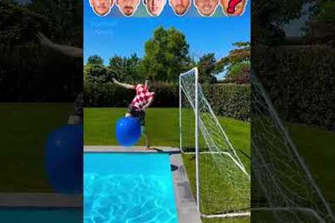 Theo VS Zlatan VS Palmer VS Messi VS Havertz VS Ronaldo Fantastic Pool Moments😱