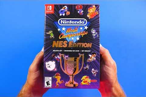 Unboxing The Nintendo World Championship Deluxe Edition