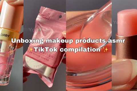 Unboxing Makeup And Skincare Products 🌸 TikTok Compilation ✨ ASMR Tapping