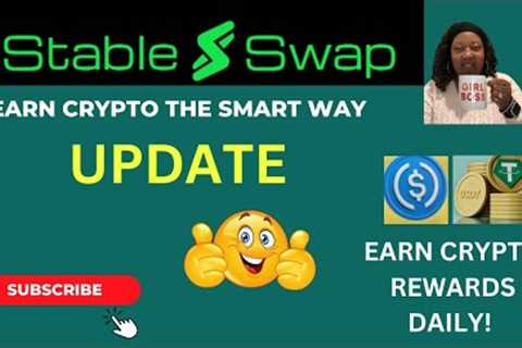 Stable Swap UPDATE Crypto Passive Income Affiliate Marketing 2024