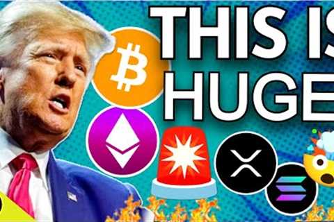 🚨DONALD TRUMP'S HUGE PLAN FOR BITCOIN REVEALED! BTC ETFS BIG INFLOWS (WATCH ASAP!)