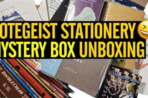 Notegeist Stationery Mystery Box Unboxing