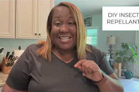 DIY Insect Repellent- Just 3 Ingredients!