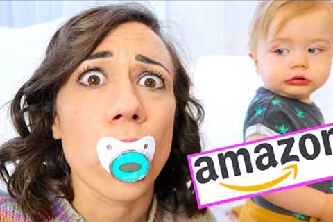 TESTING WEIRD AMAZON BABY PRODUCTS! again...