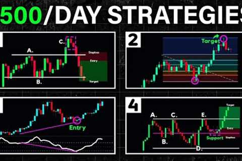 TOP 4 Trading Strategies to Make $500/Day For Beginners