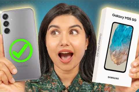 Galaxy M35 Review - The Best Budget Samsung Phone in 2024!
