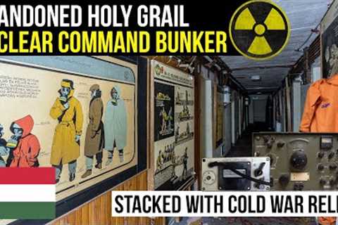 Tons of Cold War equipment stacked in best preserved bunker.