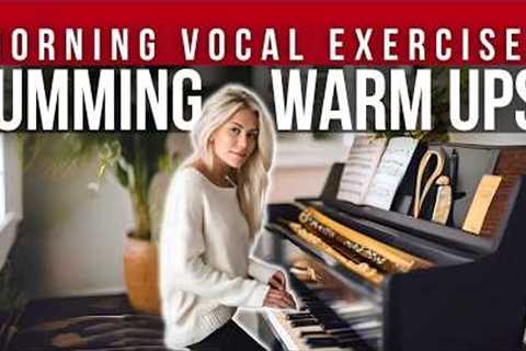 Humming Exercises For Singing | Vocal Warm Ups For A Great Voice ☕️