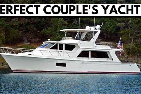 2023 OFFSHORE 54' Pilothouse YACHT TOUR Fast Trawler Liveaboard Boat