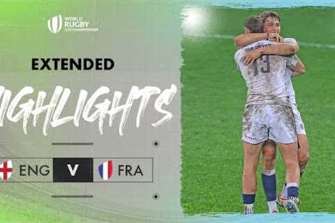A CLASH for the championship | England v France | World Rugby U20 Championship 2024 Match Highlights