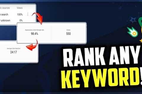 How To Rank a YouTube Video - Ranking YouTube Video Fast Method [ 2022 ]
