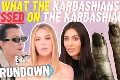 What 'The Kardashians' DIDN'T Show: Kim's Finger Coverup, Kourtney &amp; Travis Ick &amp; MORE |..