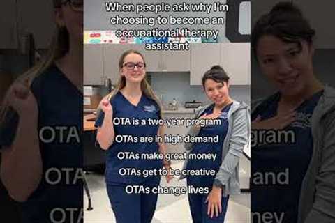 So many reasons #healthcare #ota #occupationaltherapy #medical #career #foryoupage