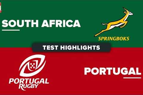 HIGHLIGHTS | SOUTH AFRICA v PORTUGAL | July Internationals 2024