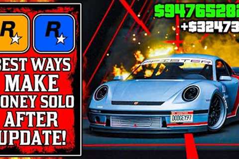 It's THAT Easy.. The BEST WAYS To Make Money SOLO After UPDATE in GTA Online! (GTA5 Fast Money)