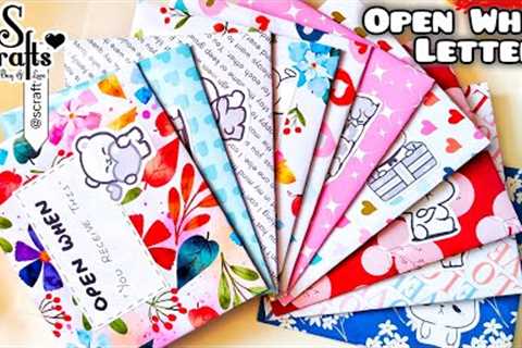 Open When Letters 💌 What's Inside 10 envelopes| Handmade | long distance gift ideas | S Crafts
