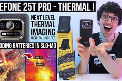 2024's Best Thermal Rugged Phone! - Ulefone Armor 25T Pro Review &amp; Test (Exploding 18650..