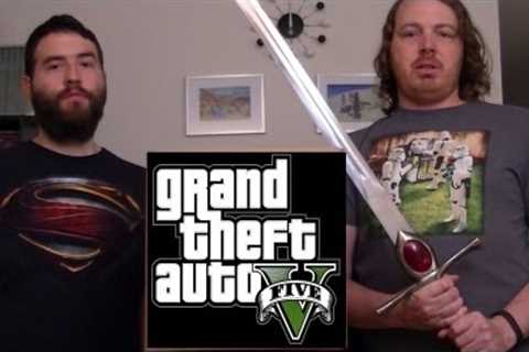 GTA 5 Unboxing With a Sword (Collector's Edition)