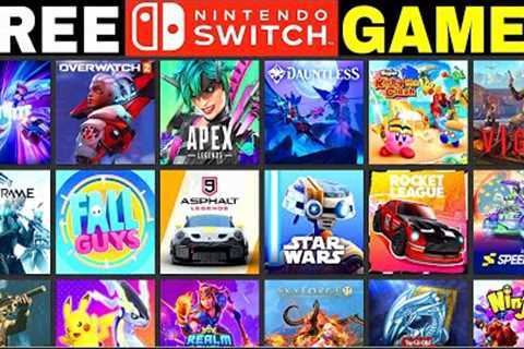 Top 30 Best FREE Games for Nintendo Switch 2024 | Best Free To Play Nintendo Switch Games